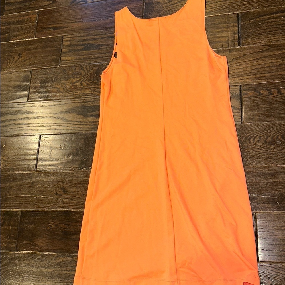 BAILEY 44 tangerine color knit dress size large - Picture 7 of 7